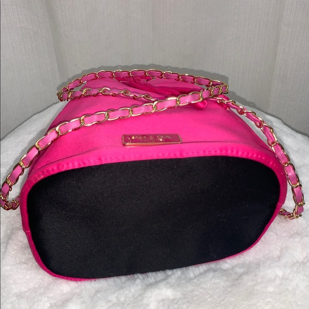 Prada Candy Nylon Drawstring Bucket Bag - Picture 9 of 11